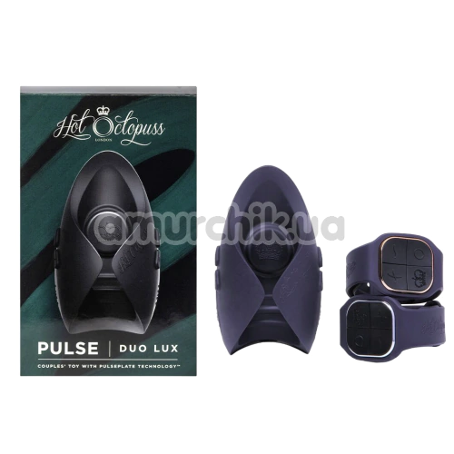Мастурбатор з вібрацією Kiiroo Hot Octopuss Pulse Duo Lux, чорний