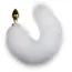 Анальная пробка с хвостиком Easy Toys Fox Tail Plug S, золотая - Фото №1