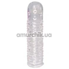 Насадка на пенис Inside Out Super Sleeve, прозрачная - Фото №1