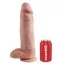 Фаллоимитатор King Cock With Balls, 30.5 см телесный - Фото №3