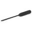 Уретральная вставка с вибрацией для мужчин Silicone Vibrating Urethral Dilator, черная - Фото №3