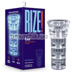 Мастурбатор Rize! Luz - світиться в темряві, прозорий - Фото №1