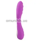 Вібратор з підігрівом Rechargeable Warming Rippled Vibe, фіолетовий - Фото №1