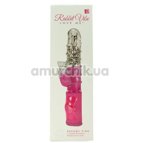 Вибратор Rabbit Vibe Love Me Dreamy Pink, розовый
