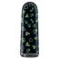 Кліторальний вібратор Heart Massager Glow In The Dark, чорний - Фото №1