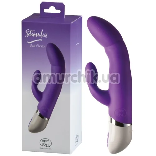 Вибратор Minds Of Love Stimulus Dual Vibrator, фиолетовый