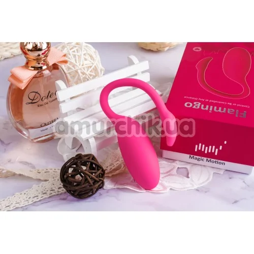 Вібратор Magic Motion Flamingo, рожевий