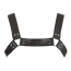 Портупея Zado Fetish Leather Chest Men Harness, черная - Фото №4