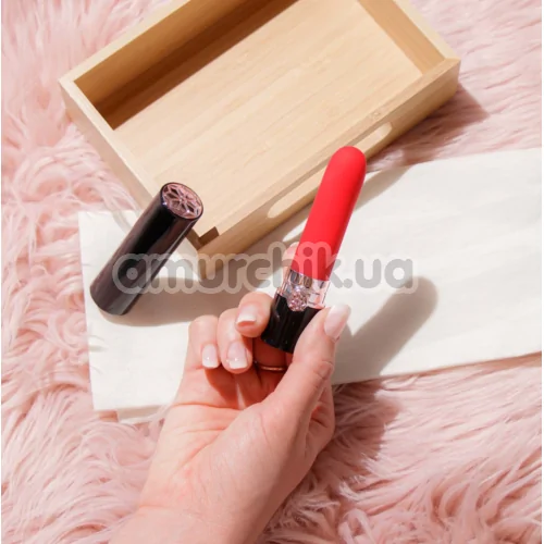 Клиторальный вибратор Lush Lina, красный