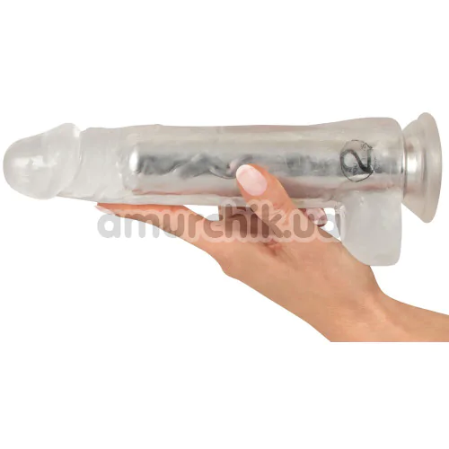 Вибратор Crystal Clear Vibrator, прозрачный