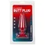 Анальна пробка Classic Butt Plug Smooth Medium, червона - Фото №3