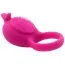 Виброкольцо Silicone Love Ring Dolphin, розовое - Фото №2