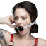 Кляп Feral Feelings Silicon Ball Gag, чорно-білий - Фото №2