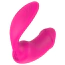 Вибратор для точки G и клитора Essentials Remote Duo Pleaser, розовый - Фото №7