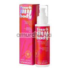Массажный лубрикант Love To Love Touch My Body - монои, 100 мл - Фото №1