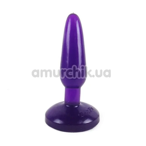 Анальная пробка Butt Plug The Fantasy Starts Here, фиолетовая - Фото №1