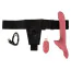 Страпон с вибрацией и толчками Your Strap-On Collection Set Harness RC Thrusting Vibrator, розовый - Фото №3