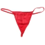 Трусики-стрінги Star Night Rhinestone Panties With Crystals, червоні - Фото №10