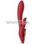 Вібратор Silicone Rabbit Vibrator, червоний - Фото №1