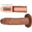 Полый страпон с вибрацией Lovetoy Vibrating Unisex Hollow Strap On LV3002, телесный - Фото №4