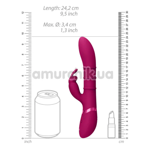 Вибратор Vive Sora, розовый