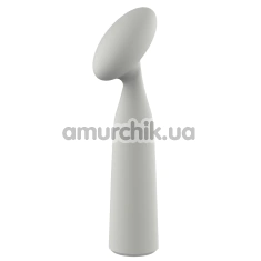 Клиторальный вибратор Nude Luna, серый - Фото №1