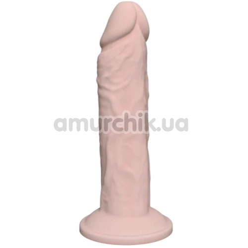 Фаллоимитатор Silexd Liquid Silicone Dildo Model 2 Size 7, телесный