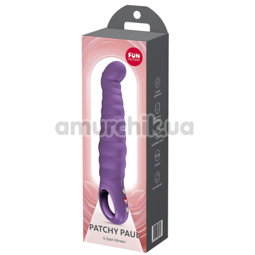 Вибратор Fun Factory Patchy Paul, фиолетовый
