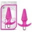 Анальная пробка с вибрацией Discover Vibrating Silicone Anal Plug, розовая - Фото №3