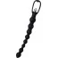Анальная цепочка с вибрацией A-Toys Vibro Anal Beads 761304, черная - Фото №1