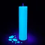 Свеча Feral Feelings WaxPlay Candle UV-Neon - светится в темноте, голубая - Фото №3