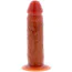 Фаллоимитатор Get Real Skin Foreskin Dong 15 cm, светло-коричневый - Фото №1