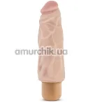 Вибратор Dr. Skin Cock Vibe 9, телесный - Фото №1