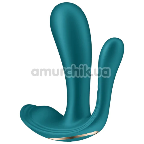 Вибратор Satisfyer Top Secret + Battery Powered, зеленый