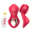 Кліторальний вібратор Sweet Play Panty Vibrator With Remote Control A1, червоний - Фото №2