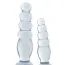 Набор анальных пробок Crystal Jellies Anal Delight Trainer Kit, прозрачный - Фото №3