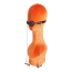 Кляп с зажимами для сосков Roomfun SM Flirting Ball Gag With Nipple Clamps, черный - Фото №7