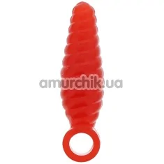 Насадка на палец для анальных игр Good Vibes Finger Sleeve, красная - Фото №1