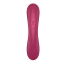 Симулятор орального секса для женщин с вибрацией Satisfyer Curvy Trinity 1, бордовый - Фото №4