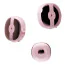 Затискачі на соски з вібрацією Qingnan No.3 Wireless Control Vibrating Nipple Clamps, рожеві - Фото №1