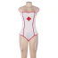 Костюм медсестры Star Night Naughty Nurse Costume Set, белый: боди + повязка на голову - Фото №4