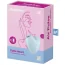 Симулятор орального сексу для жінок з вібрацією Satisfyer Cutie Heart, блакитний - Фото №6