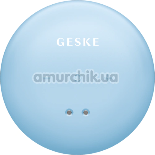 Ультразвуковий масажер для обличчя та тіла Geske Sonic Cool & Warm Face and Body Massager 9 in 1, блакитний
