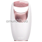 Роликовий масажер для обличчя Geske Rose Quartz Roller 5 in 1, кремовий - Фото №1