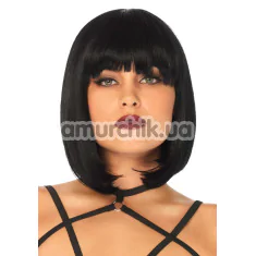 Перука Leg Avenue Short Natural Bob Wig, чорна - Фото №1