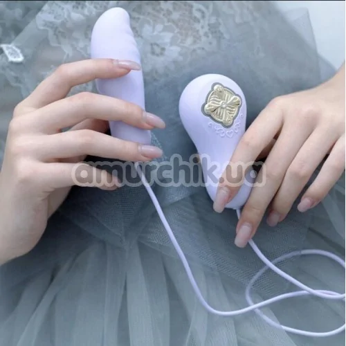 Віброяйце з підігрівом Zalo Temptation Pre-Heating Bullet Thruster, фіолетове
