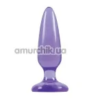 Анальна пробка Jelly Rancher Pleasure Plug Small, фіолетова - Фото №1
