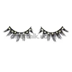 Ресницы Black-Yellow Rhinestone Eyelashes (модель 572) - Фото №1