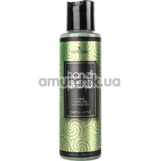 Гель для массажа Sensuva Handipop Green Apple - зеленое яблоко, 125 мл - Фото №1