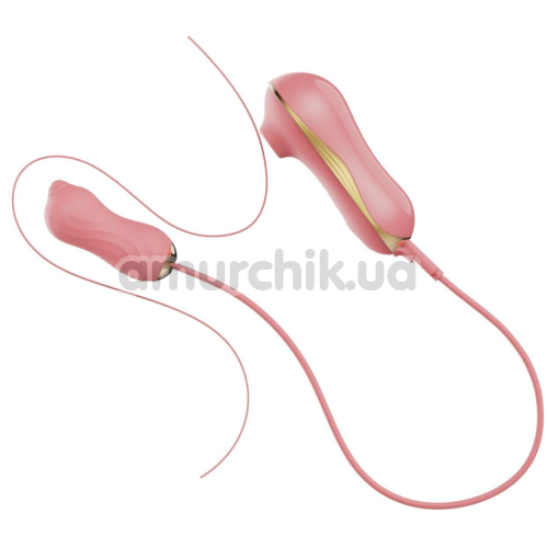 Набор вибраторов Zalo Rose Series Unicorn Set 3-in-1, розовый